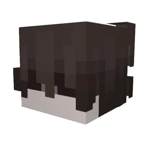 Avio Minecraft avatar head, 3D render