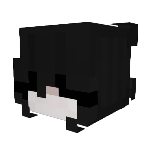 Avliya Minecraft avatar head, 3D render