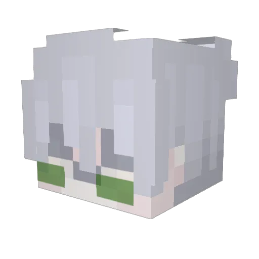 Avo9032 Minecraft avatar head, 3D render