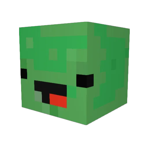 Avoid_Specs Minecraft avatar head, 3D render