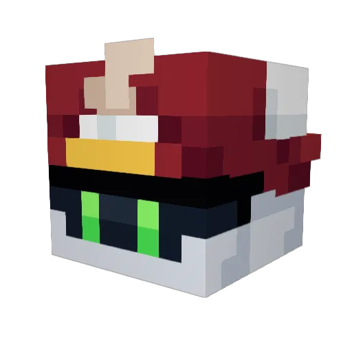 AvoidedNoob Minecraft avatar head, 3D render