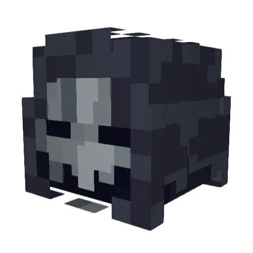 Avondsch Minecraft avatar head, 3D render