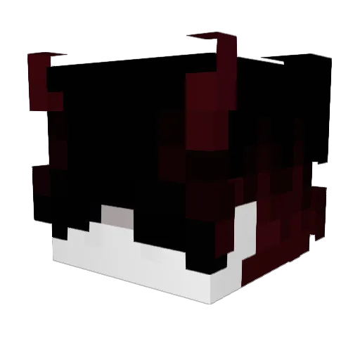 Avoon Minecraft avatar head, 3D render