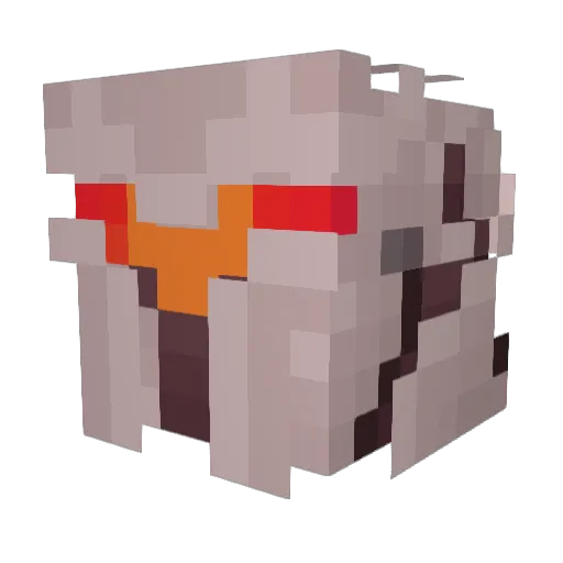 Avprex Minecraft avatar head, 3D render