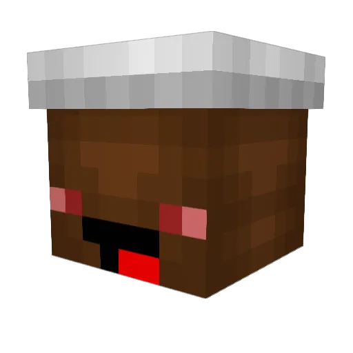 Avre_47 Minecraft avatar head, 3D render