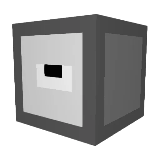 Avriel_Mimiga Minecraft avatar head, 3D render