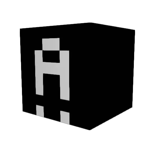 Avuth213 Minecraft avatar head, 3D render