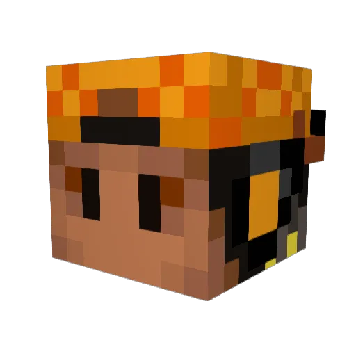 AwakeEwe51305 Minecraft avatar head, 3D render