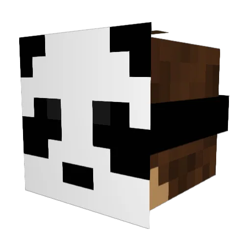 AwakeWheat Minecraft avatar head, 3D render