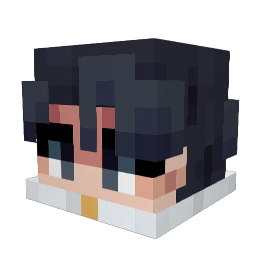 AwakenedJack Minecraft avatar head, 3D render