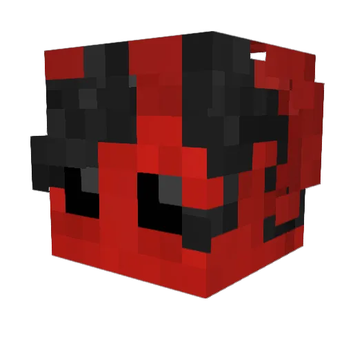 AwakenedMimic Minecraft avatar head, 3D render
