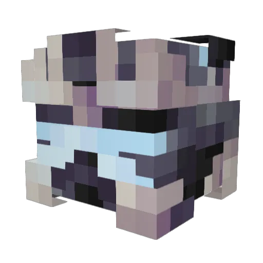 AwareHail113 Minecraft avatar head, 3D render