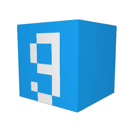 Awasomi Minecraft avatar head, 3D render