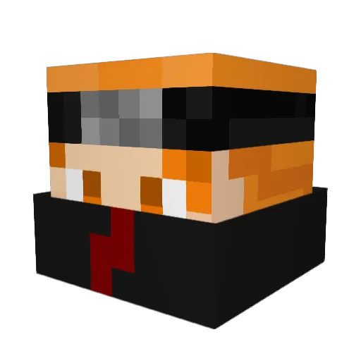 Awebb058562 Minecraft avatar head, 3D render