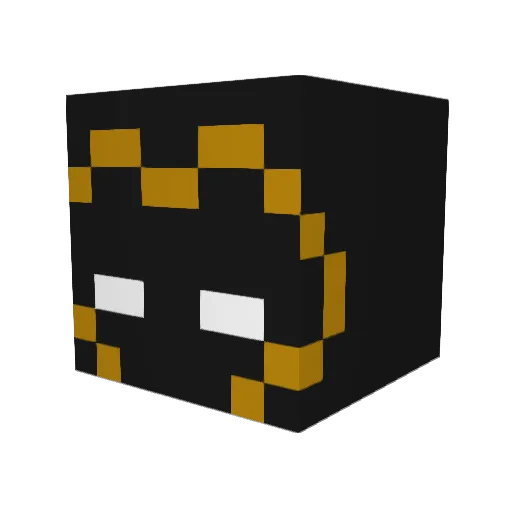 Awes0meP0ssum77 Minecraft avatar head, 3D render
