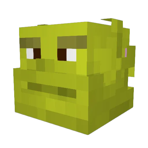 Awes0meZZ Minecraft avatar head, 3D render