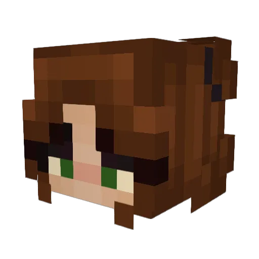 AwesomeArcher04 Minecraft avatar head, 3D render