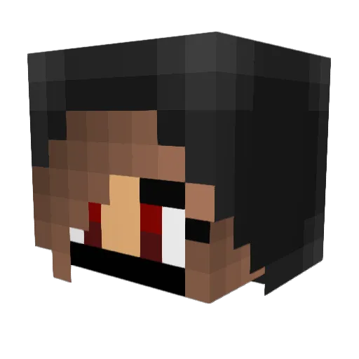 AwesomeBearCP Minecraft avatar head, 3D render