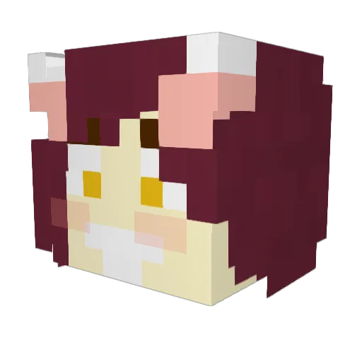 AwesomeBilly3 Minecraft avatar head, 3D render