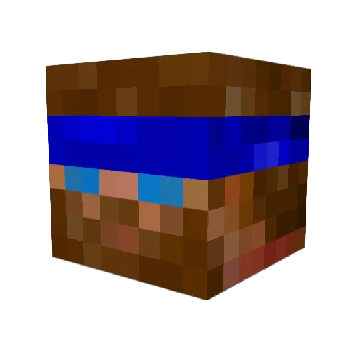 AwesomeCaleb134 Minecraft avatar head, 3D render