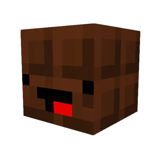 AwesomeCandy23 Minecraft avatar head, 3D render
