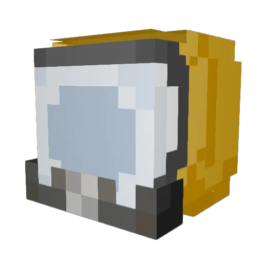 AwesomeCool1M Minecraft avatar head, 3D render