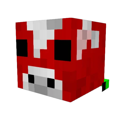 AwesomeFace1206 Minecraft avatar head, 3D render