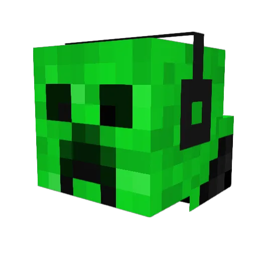 AwesomeKid200 Minecraft avatar head, 3D render