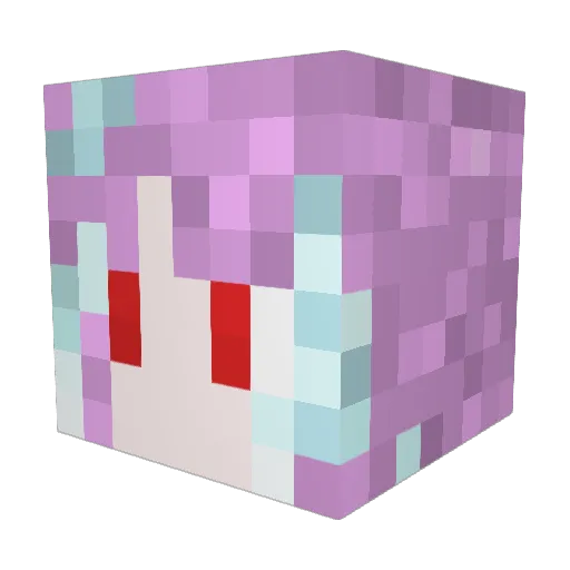 AwesomeKuro Minecraft avatar head, 3D render