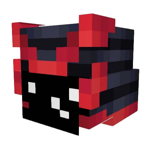 AwesomeLex40 Minecraft avatar head, 3D render