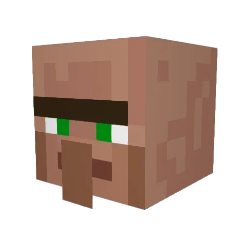 AwesomeOctopus89 Minecraft avatar head, 3D render
