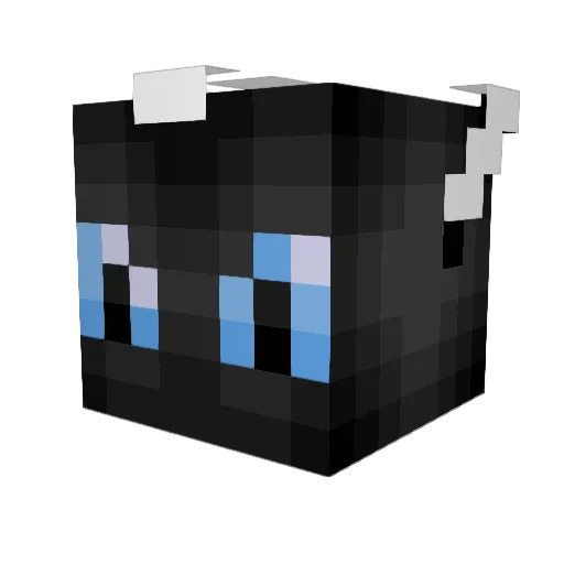 AwesomeReptile1 Minecraft avatar head, 3D render