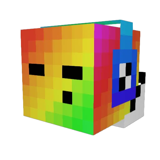 AwesomeSam26 Minecraft avatar head, 3D render