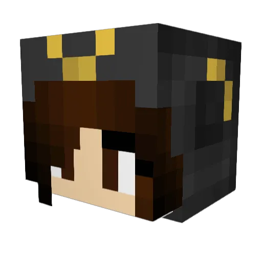 AwesomeSauce0725 Minecraft avatar head, 3D render