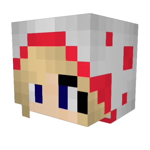 AwesomeSauceKK Minecraft avatar head, 3D render