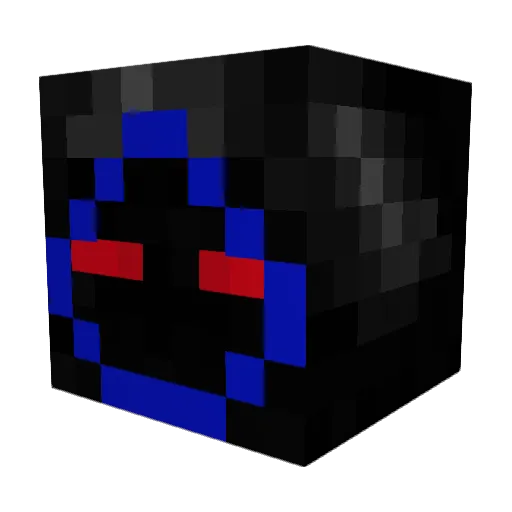 AwesomeScreed Minecraft avatar head, 3D render