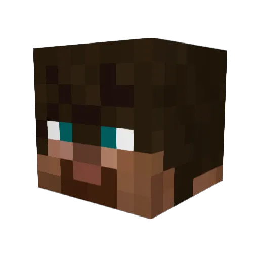 AwesomeTony15 Minecraft avatar head, 3D render