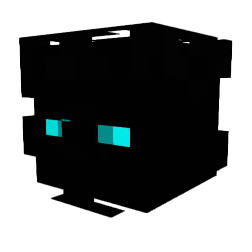 AwesomeZ999 Minecraft avatar head, 3D render