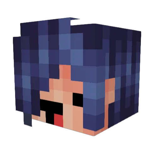 Awesome_Craft101 Minecraft avatar head, 3D render