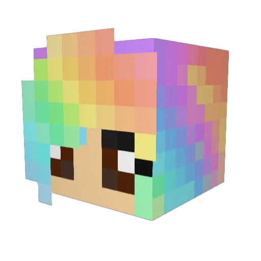 Awesome_Noni Minecraft avatar head, 3D render