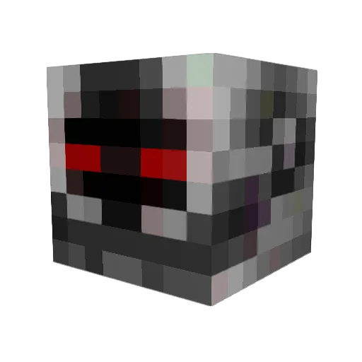 Awesomeface5891 Minecraft avatar head, 3D render