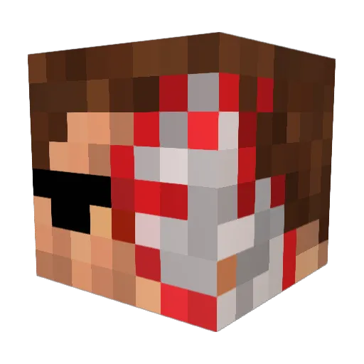 Awesomeguy2270 Minecraft avatar head, 3D render