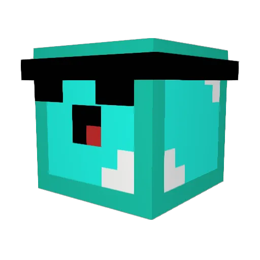 Awesomemike9999 Minecraft avatar head, 3D render