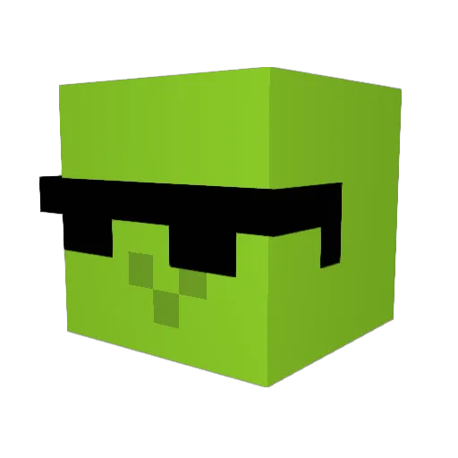 Awesometurtle437 Minecraft avatar head, 3D render