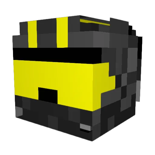 AwildJson Minecraft avatar head, 3D render