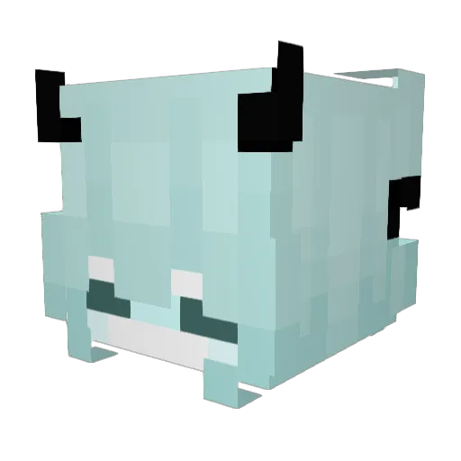 Awilddusky Minecraft avatar head, 3D render