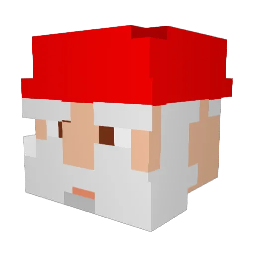 Awkward_Ed Minecraft avatar head, 3D render