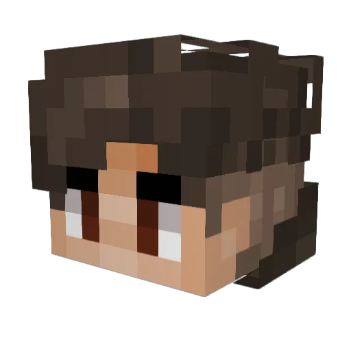 AwokenDreamz Minecraft avatar head, 3D render