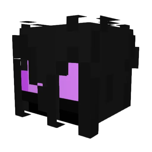AwrukTM Minecraft avatar head, 3D render