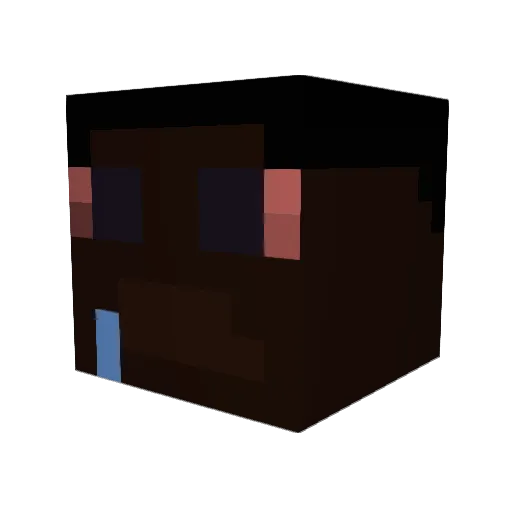 Awsomelyface2212 Minecraft avatar head, 3D render